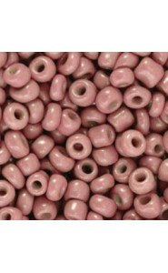 Seed beads 6/0 (4mm) Lantana pink